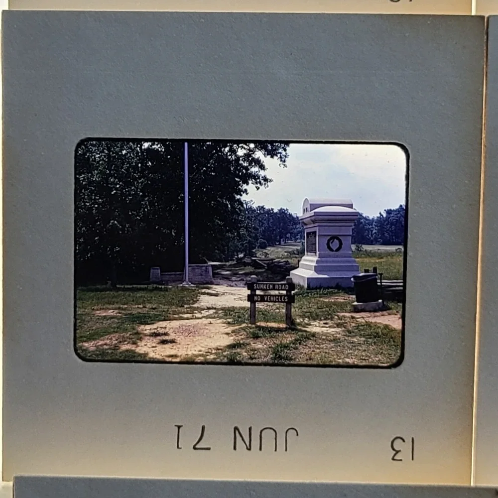 Lot of 30 Slides Civil War‎ Battlefields Tourist Scenery Photos 1971